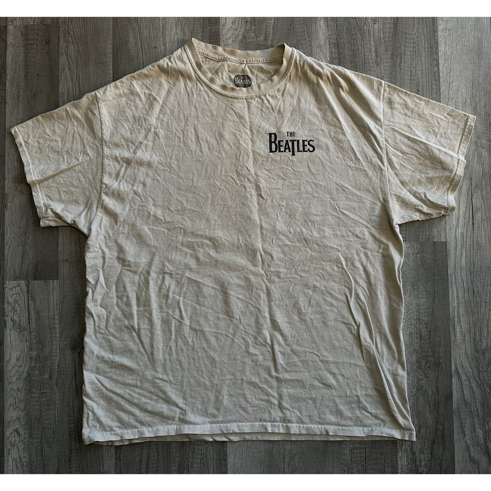 The Beatles Short Sleeve Baskside‎ Band Member Portrait Tee XL 2021